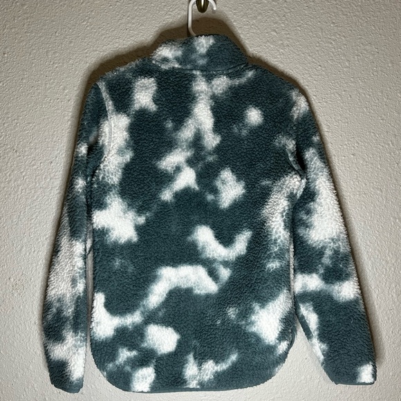 LIV Life Integrity Earth Fleece Pullover Cloud Print Size Small - Picture 2 of 11